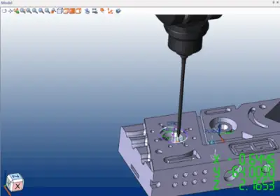 5-axis head touches