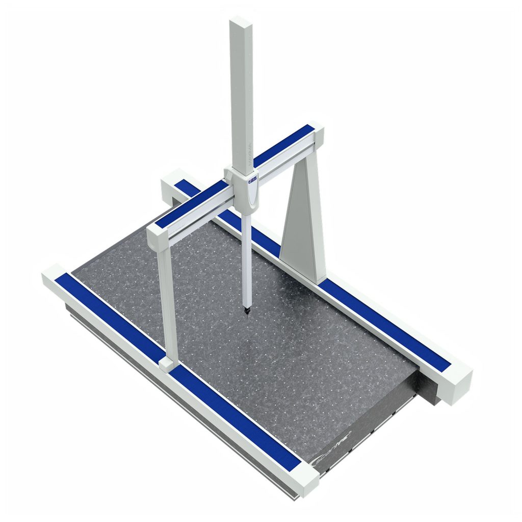 MAXIMA ceramic bridge-type table CMM for large-scale precision metrology.