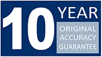 10year CMM accuracy guarantee