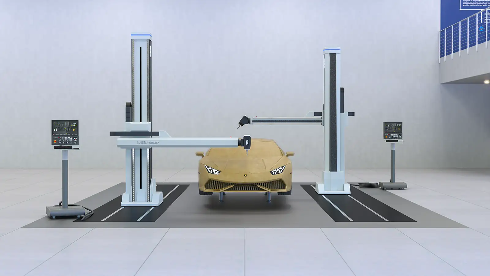 MillShape clay milling machine automotive design studios LK Metrology 03